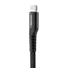 Кабель Baseus Fish Eye Spring Data USB-A to Lightning 1m Black (CALSR-01)