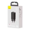 Сетевое зарядное устройство Baseus GaN2 Lite QC 65W USB-C | USB-A Black (CCGAN2L-B01)