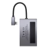 USB-хаб Baseus Multi-Functional USB-A/USB-C/HDMI/SD/TF/3.5 mm Deep Gray (CAHUB-DA0G)