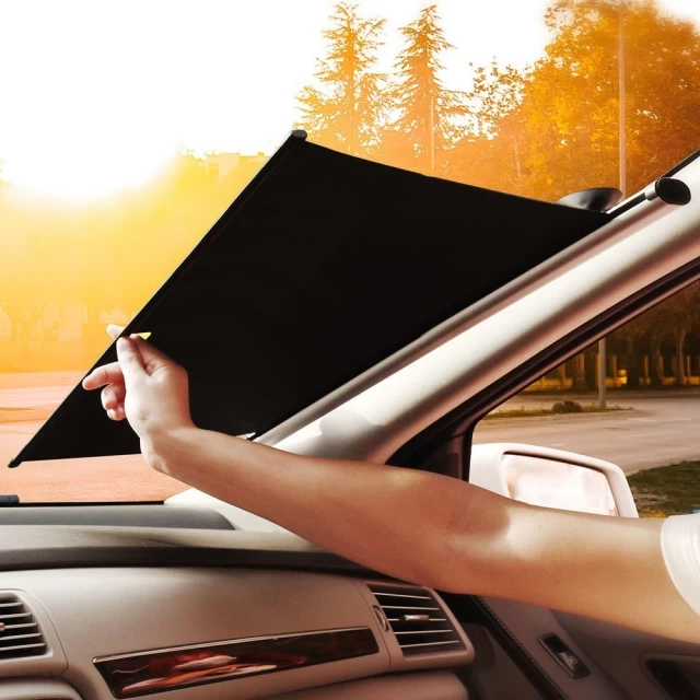 Автомобильная шторка для автомобиля Baseus Auto Close Car Front Window Sunshade 0.65m (CRZYD-B0S)
