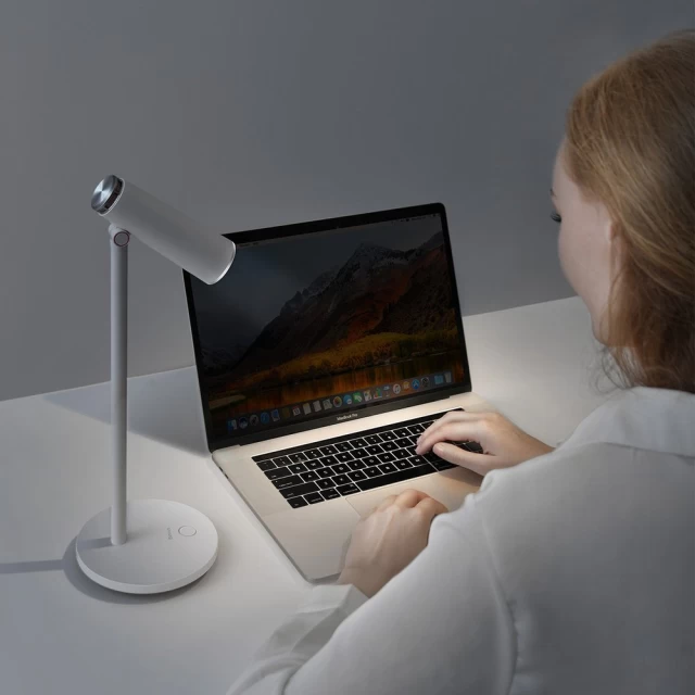 Настільна світлодіодна лампа Baseus I-Wok Series Office Reading Desk Spotlight White (DGIWK-A02)