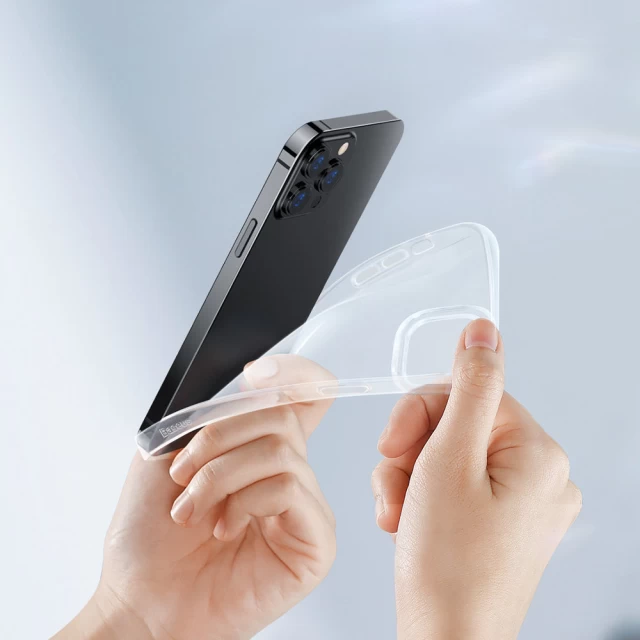 Чохол силіконовий Baseus Simple Series для iPhone 13 Pro Transparent (ARAJ000102)