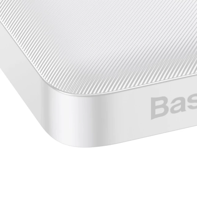Портативное зарядное устройство Baseus Bipow Power Bank 15W 10000 mAh White (PPDML-I02)