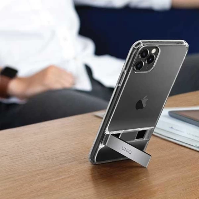 Чохол Uniq Convertible для iPhone 11 Pro Max Smoked Gray (UNIQ-IP6.5HYB(2019)-CABSMK)