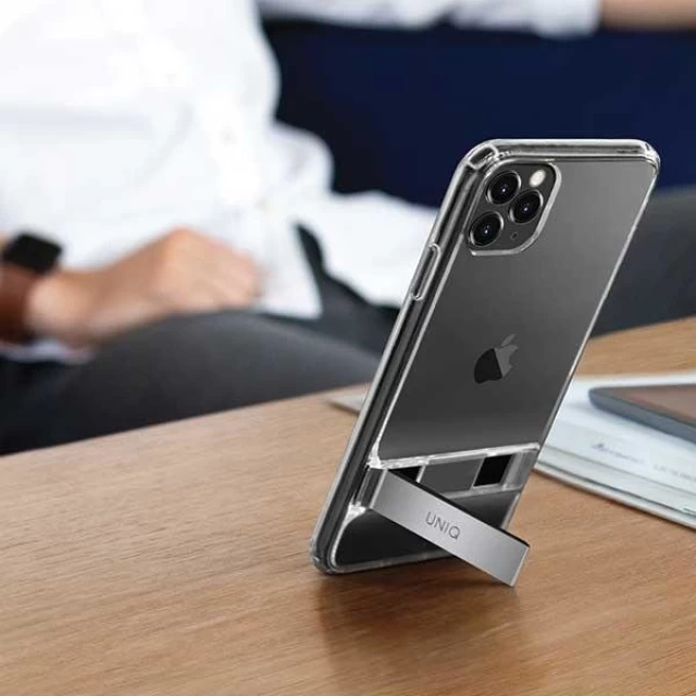 Чехол Uniq Convertible для iPhone 11 Pro Max Smoked Gray (UNIQ-IP6.5HYB(2019)-CABSMK)