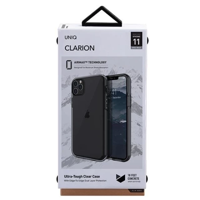 Чехол Uniq Clarion для iPhone 11 Pro Max Vapour Smoke (UNIQ-IP6.5HYB(2019)-CLRNSMK)