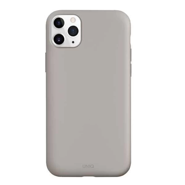Чехол Uniq Lino Hue для iPhone 11 Pro Max Beige Ivory (UNIQ-IP6.5HYB(2019)-LINOHBEG)