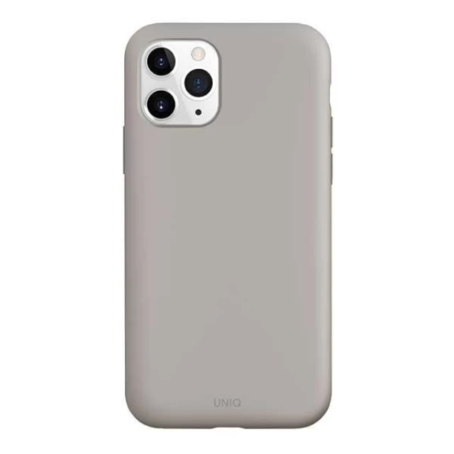 Чохол Uniq Lino Hue для iPhone 11 Pro Beige Ivory (UNIQ-IP5.8HYB(2019)-LINOHBEG)
