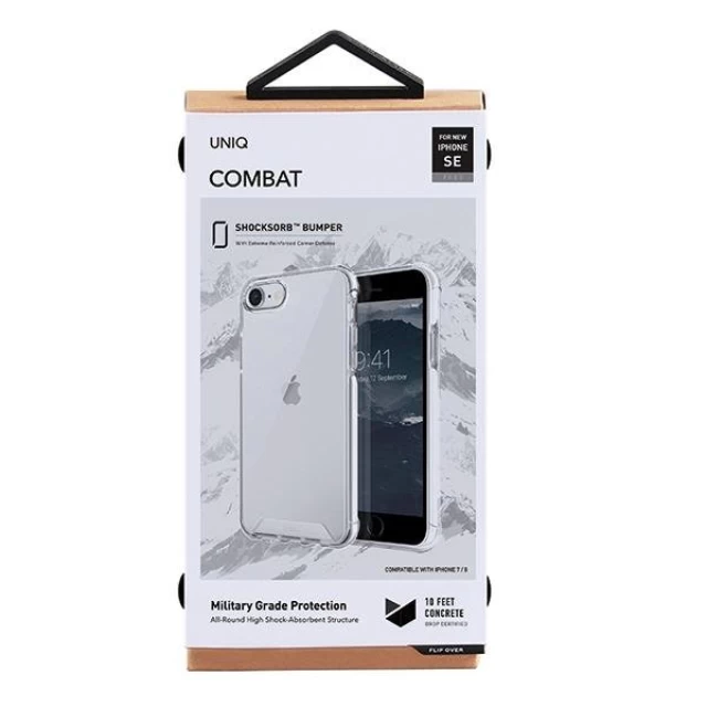 Чехол Uniq Combat для iPhone 7 | 8 | SE 2022 | SE 2020 Blanc White (UNIQ-IP9HYB-COMWHT)