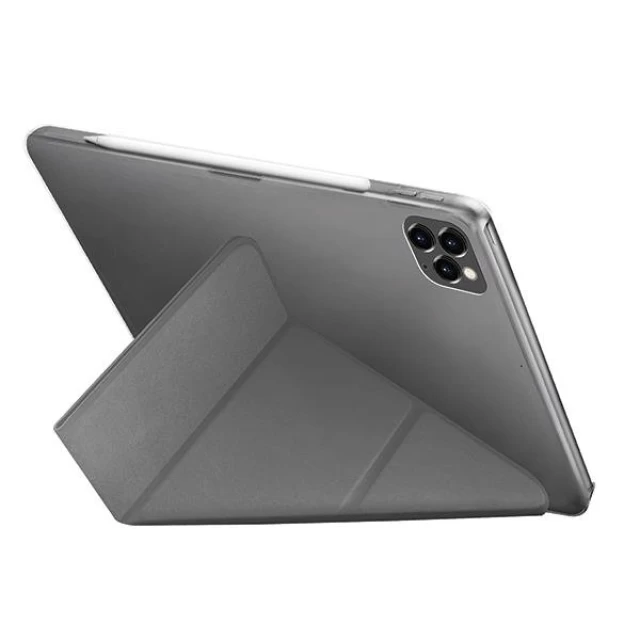 Чохол Uniq Yorker Kanvas для iPad Pro 12.9 2020 Black/Obsidian Knit (8886463673508)