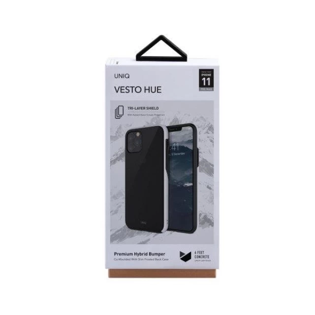 Чехол Uniq Vesto Hue для iPhone 11 Pro Max White (UNIQ-IP6.5HYB(2019)-VESHWHT)