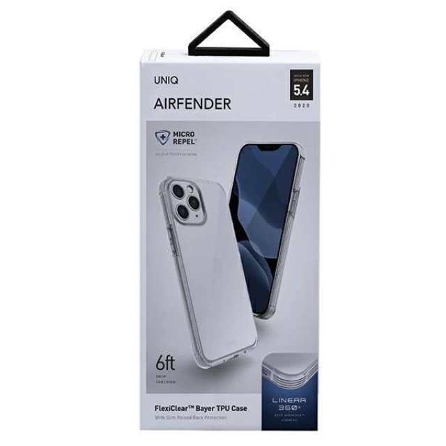 Чехол Uniq Air Fender для iPhone 12 mini Crystal Clear (8886463674321)