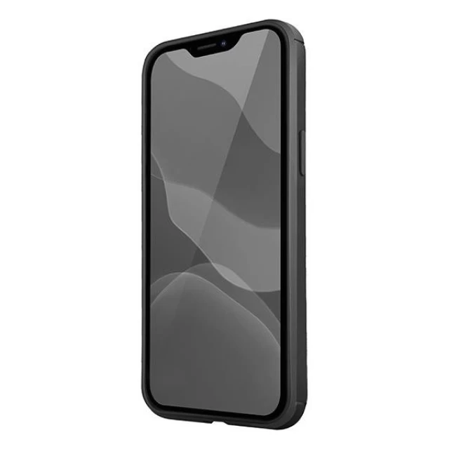 Чехол Uniq Hexa для iPhone 12 mini Midnight Black (UNIQ-IP5.4HYB(2020)-HEXBLK)