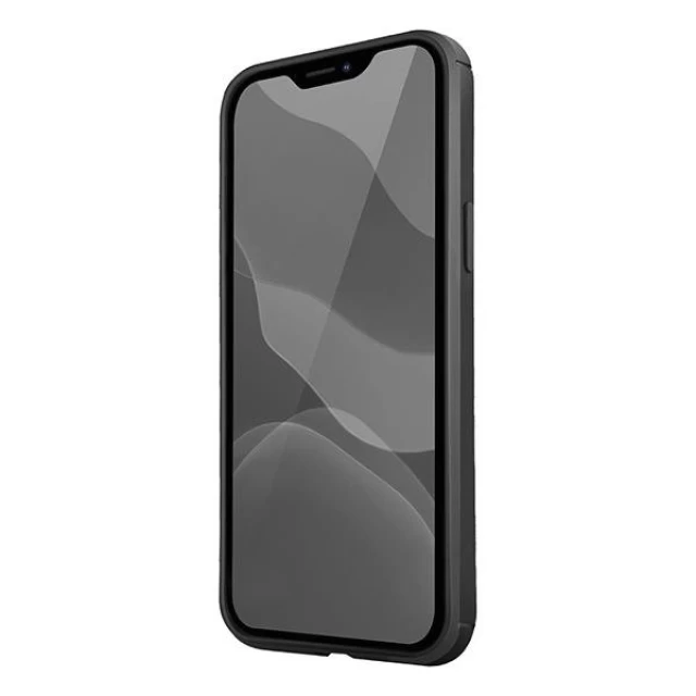 Чохол Uniq Hexa для iPhone 12 Pro Max Midnight Black (UNIQ-IP6.7HYB(2020)-HEXBLK)