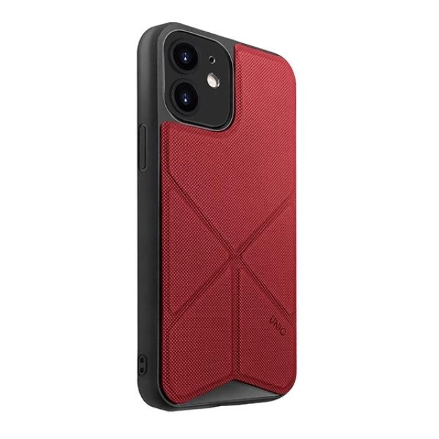 Чехол Uniq Transforma для iPhone 12 mini Coral Red (UNIQ-IP5.4HYB(2020)-TRSFRED)