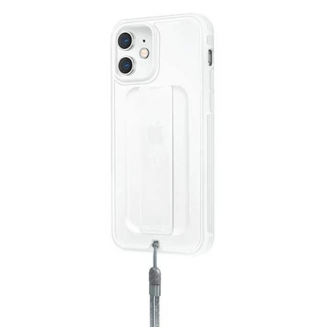 Чехол Uniq Heldro для iPhone 12 mini Natural Frost Antimicrobial (UNIQ-IP5.4HYB(2020)-HELFRO)