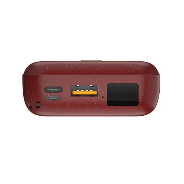 Портативная батарея Uniq Hyde Air 10000mAh USB-C 18W PD Fast Wireless induction Maroon (UNIQ-HYDEAIR-MARN)