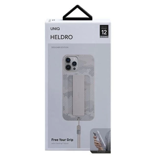 Чохол Uniq Heldro для iPhone 12 | 12 Pro Ivory Camo Antimicrobial (UNIQ-IP6.1HYB(2020)-HELDEIC)