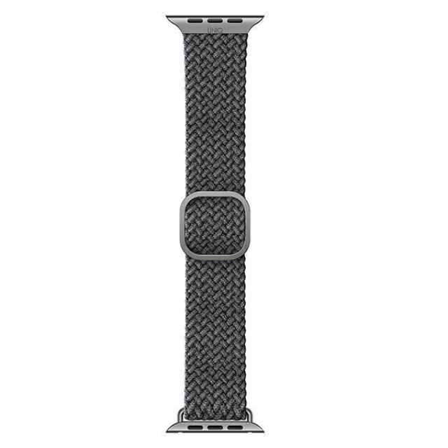 Ремінець Uniq Aspen Braided DE для Apple Watch 41 | 40 | 38 mm Granite Grey (UNIQ-40MM-ASPGRY)