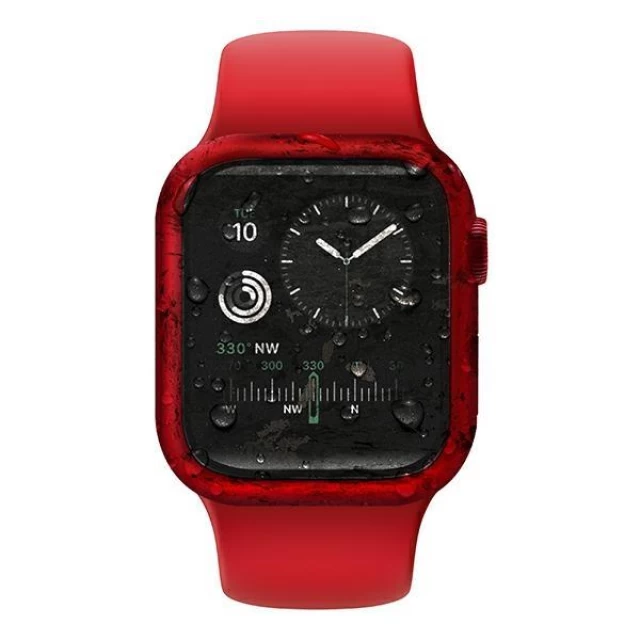 Чехол Uniq Nautic для Apple Watch 4 | 5 | 6 | SE 44 mm Red (UNIQ-44 mm-NAURED)