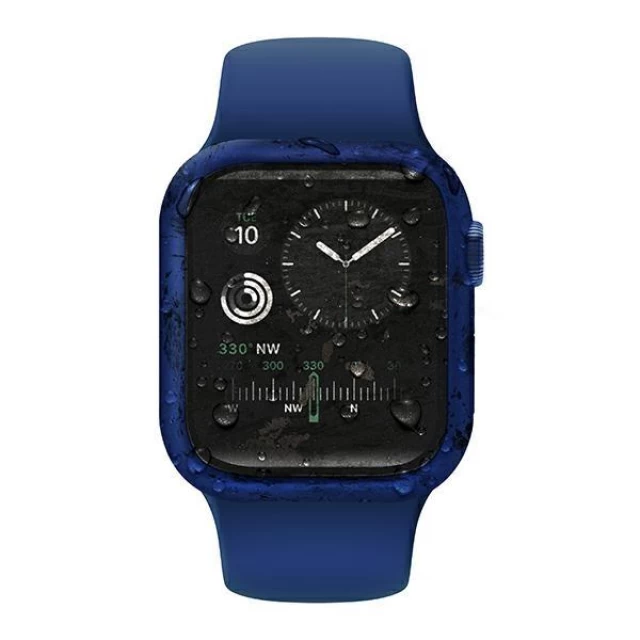 Чехол Uniq Nautic для Apple Watch 4 | 5 | 6 | SE 44 mm Blue (UNIQ-44 mm-NAUBLU)