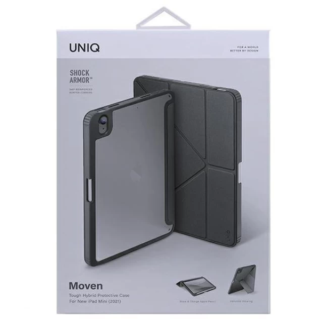 Чехол Uniq Moven для iPad mini 6 2021 Grey Antimicrobial (Uni000558-0)