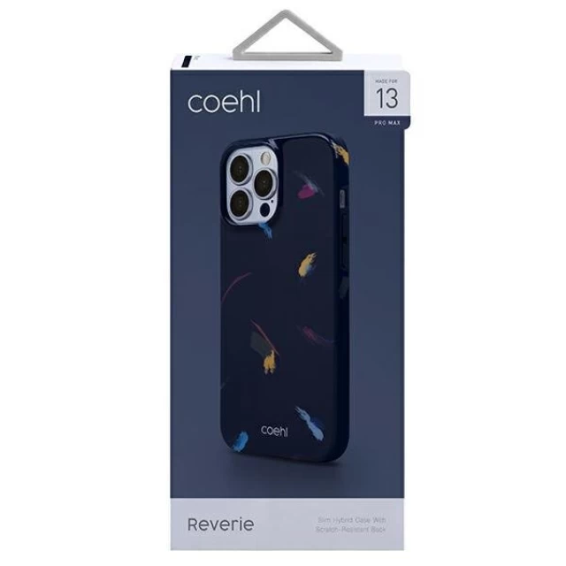 Чохол Uniq Coehl Reverie для iPhone 13 Pro Max Prussian Blue (UNIQ-IP6.7HYB(2021)-REVBLU)