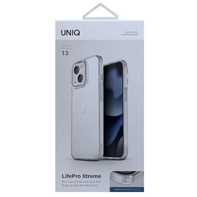 Чехол Uniq LifePro Xtreme для iPhone 13 Crystal Clear (UNIQ-IP6.1HYB(2021)-LPRXCLR)