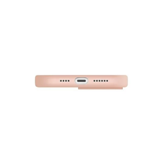 Чохол Uniq Lino Hue для iPhone 13 Pro Max Blush Pink with MagSafe (UNIQ-IP6.7HYB(2021)-LINOHMPNK)