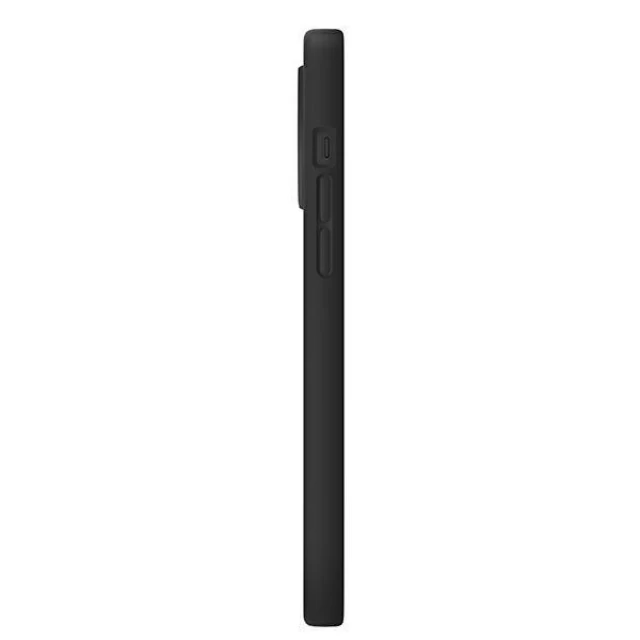 Чохол Uniq Lino для iPhone 13 Black (UNIQ-IP6.1HYB(2021)-LINOBLK)