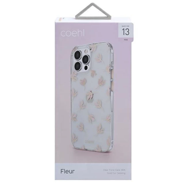 Чохол Uniq Coehl Fleur для iPhone 13 | 13 Pro Blush Pink (UNIQ-IP6.1PHYB(2021)-FLRPNK)