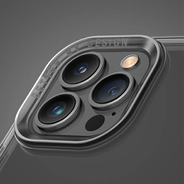 Чохол Uniq Air Fender для iPhone 13 Pro Max Smoked Grey (UNIQ-IP6.7HYB(2021)-AIRFGRY)