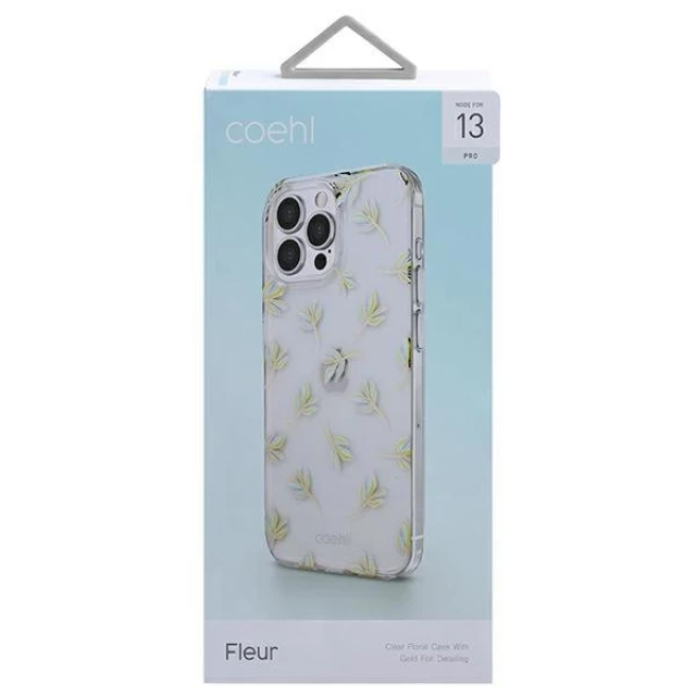 Чехол Uniq Coehl Fleur для iPhone 13 | 13 Pro Sky Blue (UNIQ-IP6.1PHYB(2021)-FLRBLU)