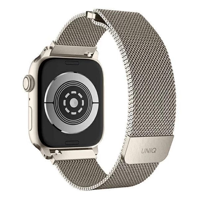 Ремінець Uniq Dante для Apple Watch 49 | 45 | 44 | 42 mm Starlight (8886463679531)