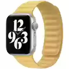 Ремінець Leather Link для Apple Watch 41 | 40 | 38 mm California Poppy (UP42405)